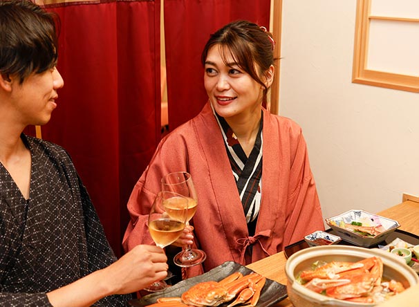 記念日には、シャンパンも。