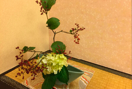 季節のお花が、そこかしこに。