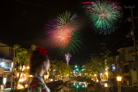 一緒に見ようね♪二人の夏に-城崎夢花火2019-